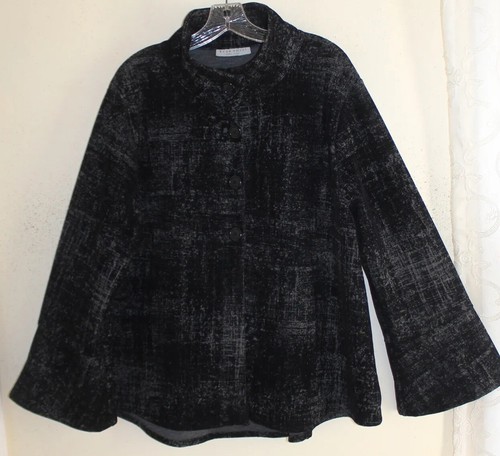 Blazer giacca velluto svasato - blazer,