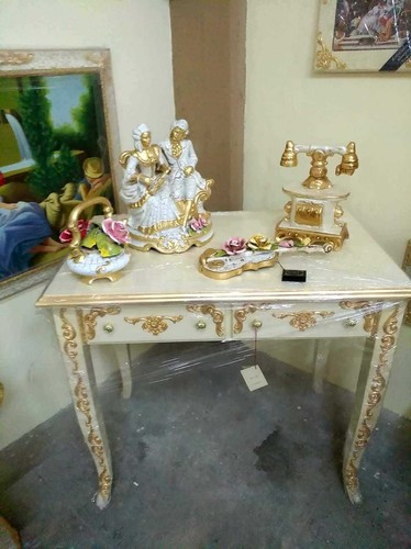 Scrivania legno avorio con - legno,
