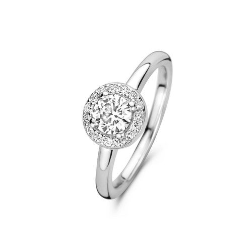 Anello solitario argento - anello,