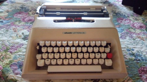 Macchina scrivere olivetti - macchina, da
