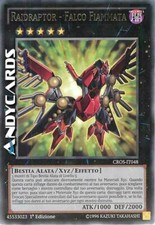 RAIDRAPTOR - FALCO FIAMMATA (Raidraptor - Blaze Falcon) Rara • CROS IT048 • 1Ed