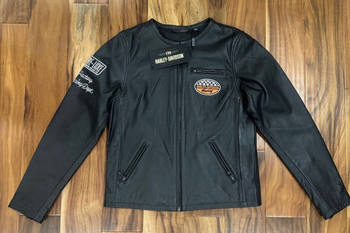 Giacca pelle harley - pelle,
