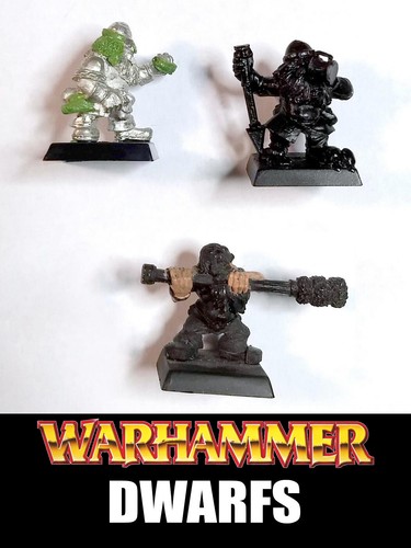 Warhammer fantasy dwarfs - 3x,