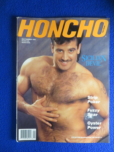 Honcho gay themed magazine - honcho,