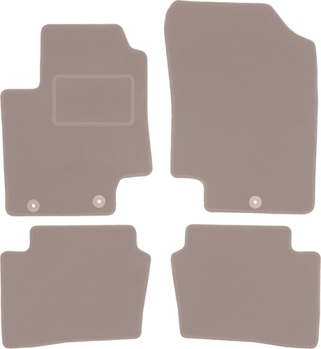 Tappetini velluto beige - tappetini,