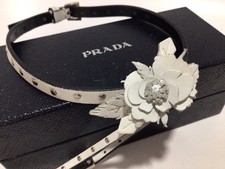 PRADA “Flower” LEATHER
