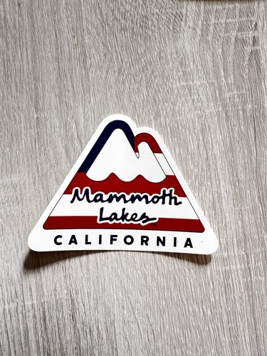 Sticker mammoth lakes usa - mammoth,