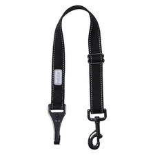 RUKKA PETS GUINZAGLIO PER CANI - Prolunga cintura di sicurezza auto - 50-80 cm x 30 mm grande nero