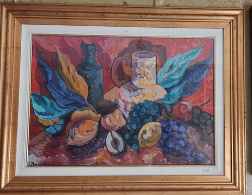Saverio terruso olio - terruso-olio, tela