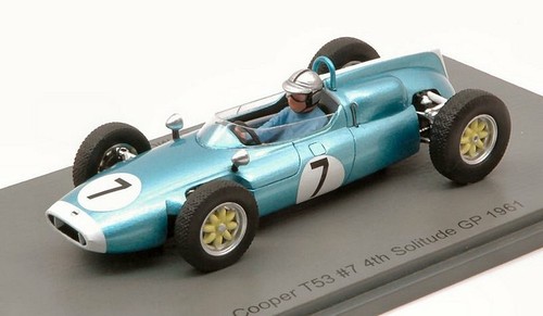 Cooper t53 solitude 1961 - gp,
