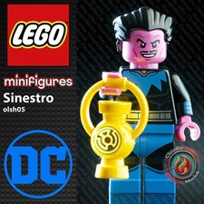 ⭐ LEGO Sinestro Minifigure colsh05 Dc Super Heroes Serie 71026 colsh-5