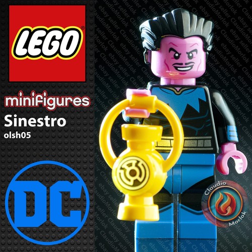 Lego sinestro minifigure - lego,