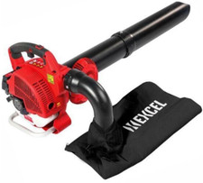 Aspiratore soffiatore con motore a scoppio trituratore foglie erba benzina 2T