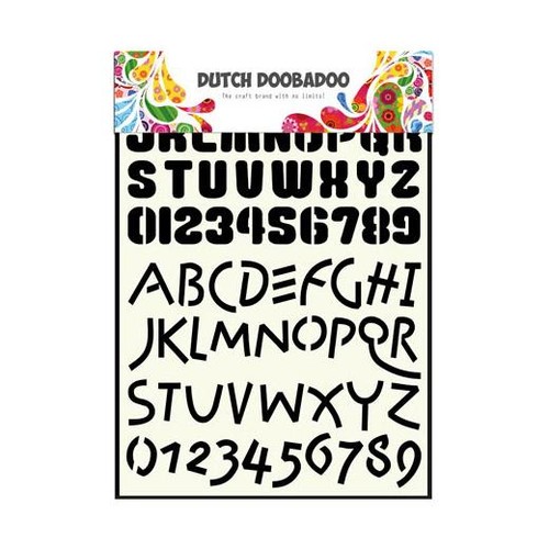 Stencil doobadoo olandese - stencil,