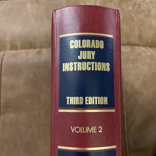 Colorado jury instructions - colorado,