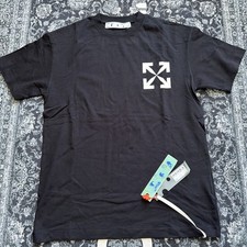 T-shirt nera Off-White, taglia