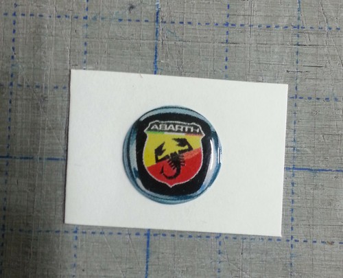 Adesivo resinato sticker - adesivo,