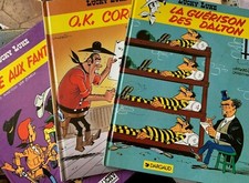 LUCKY LUKE - 3 FUMETTI - la