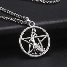 Collana coniglio pentagramma