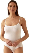 JADEA Body Donna 4155 – Spalline Sottili, Cotone
