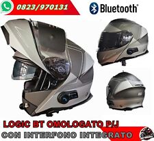 CASCO MOTO MODULARE ORIGINE LOGIC BT RS-V191 BLUETOOTH INTEGRATO ece 22.06 (P/J)