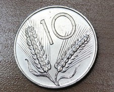1970 Italy 10 Lire  