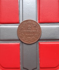 (£)      2 Centesimi 1900 R