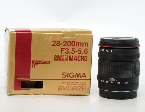 Sigma 200mm 5 - sigma, f/3.5-5.6