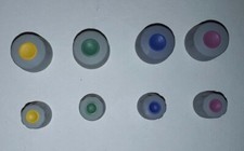 Keysight Agilent HP, kit 8 pomelli colorati per Oscilloscopi Infiniium 54801