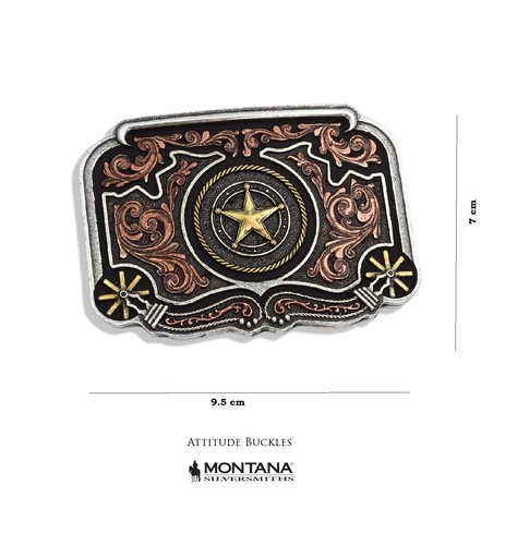Fibbia cintura western country
