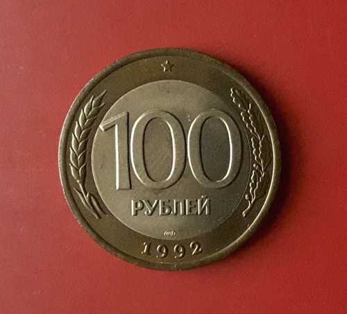 100 rubli 1992 - rubli, di
