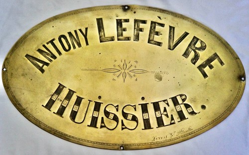 19thc french brass enamel - 19thc,