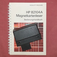 Lettore schede HP 82104A con manuale per HP 41C, HP 41CV, HP 41CX OTTIMO con garanzia