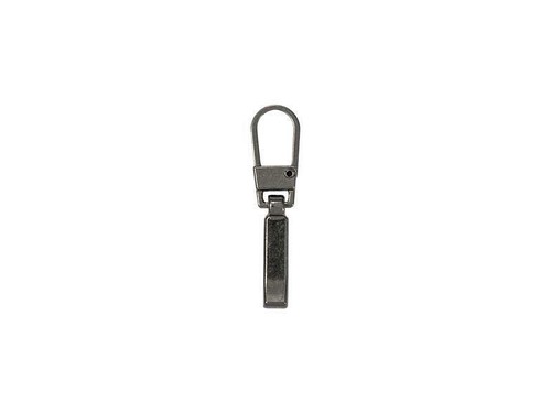 Chiusura lampo nero metallo - nero,