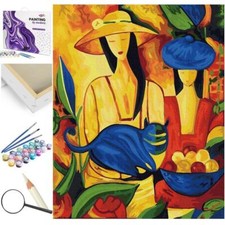 Dipinto con numeri cornice in