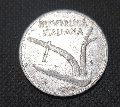 Moneta lire 1953 italia - 10,