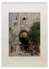 Quadro Alberto Pasini Mercato