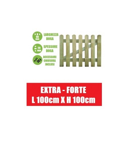 Cancelletto legno pino - legno, di