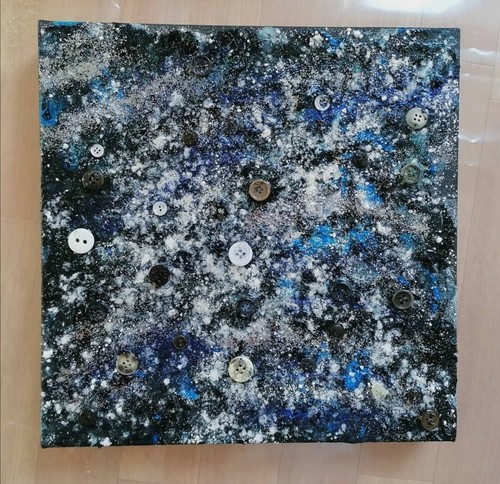 Quadro tra stelle 433 - "tra, stelle"