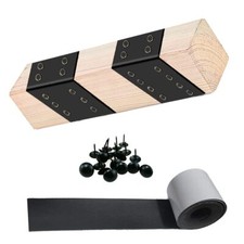 Cinturino per travi in finto legno, lunghezza 6 piedi travi in ecopelle gap nascondiglio str...