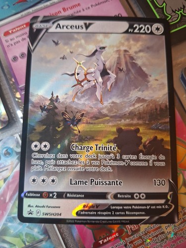 Carte pokémon arceus - carte,