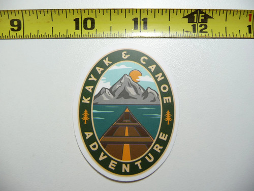 Adesivo piccolo kayak - adesivo,