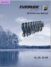 2010 Evinrude E-tec 15 25 30