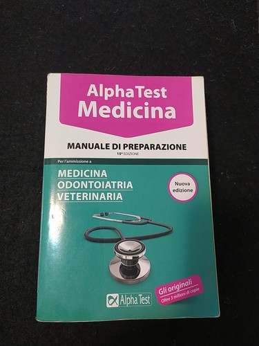 Libro alpha test medicina - libro,