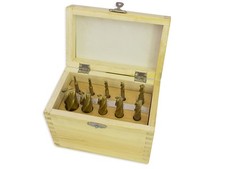 SET DI 10 FRESE FRONTALI A 4 TAGLIENTI PER FINITURA SOGI TRAPANO FRESA