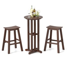 Set tavolo e sedia da bar in