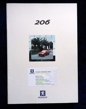 Peugeot 206 Brochure, 6,2000