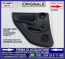 PANNELLO PORTIERA POSTERIORE SINISTRO SX NERO FIAT PANDA 3 mod 312