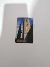 SCHEDA TELEFONICA LINEE D'ITALIA TOSCANA ABBAZIA USATA+TRING PERF G 727 AG 352