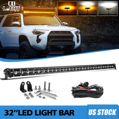 Amber strobe 32inch led light - led,